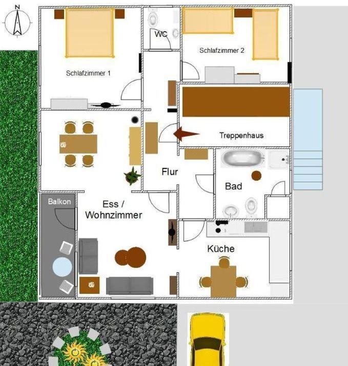 Ferienwohnung Odenwaldblick Momlingen 외부 사진